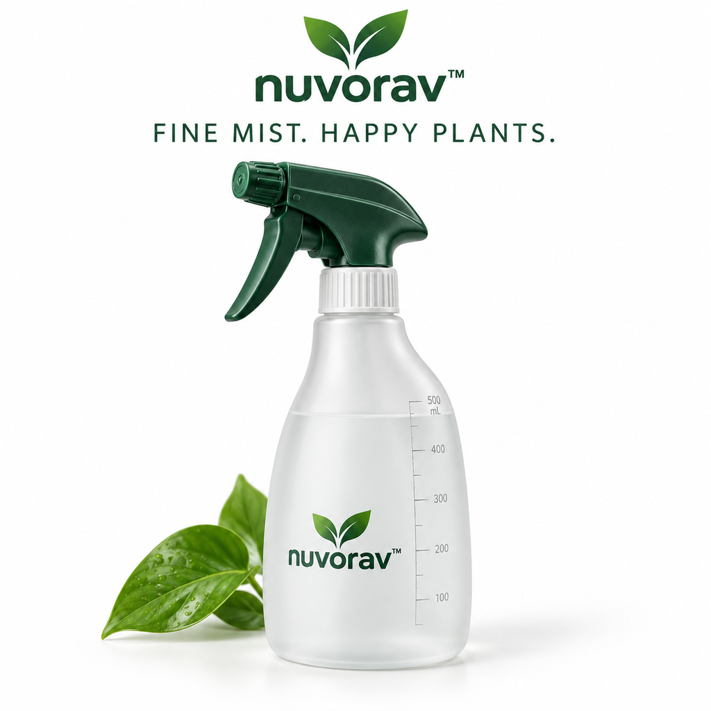 Nuvorav™ Plant Mister Spray Bottle, Featuring Adjustable Spray Nozzle and 500mL Capacity for Plant Care